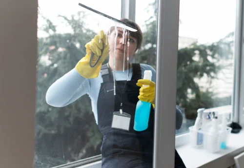 Nettoyage de vitres intérieures et extérieures à Villechétif